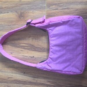 BAGGU Nylon Mini Shoulder Bag PINK